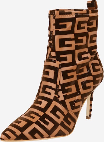 GUESS Ankle Boots 'DAFINA' in Brown: front