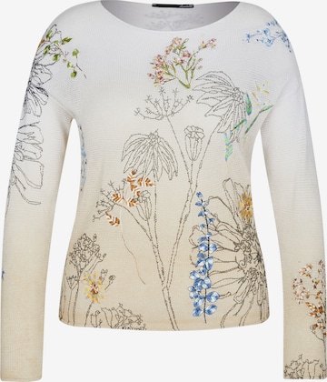 Lecomte Sweater in White: front