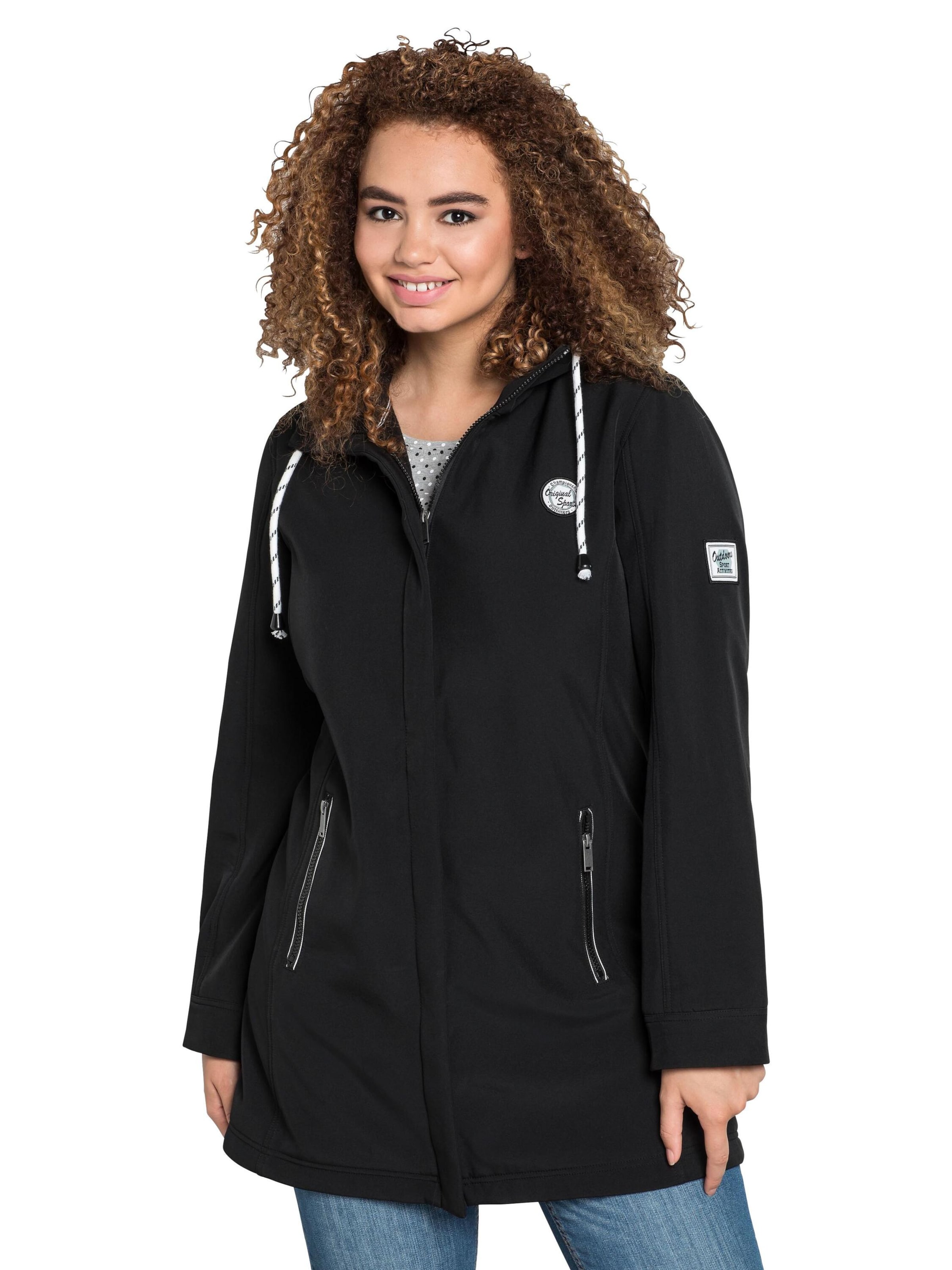 juoda SHEEGO Demisezoninis paltas: priekis