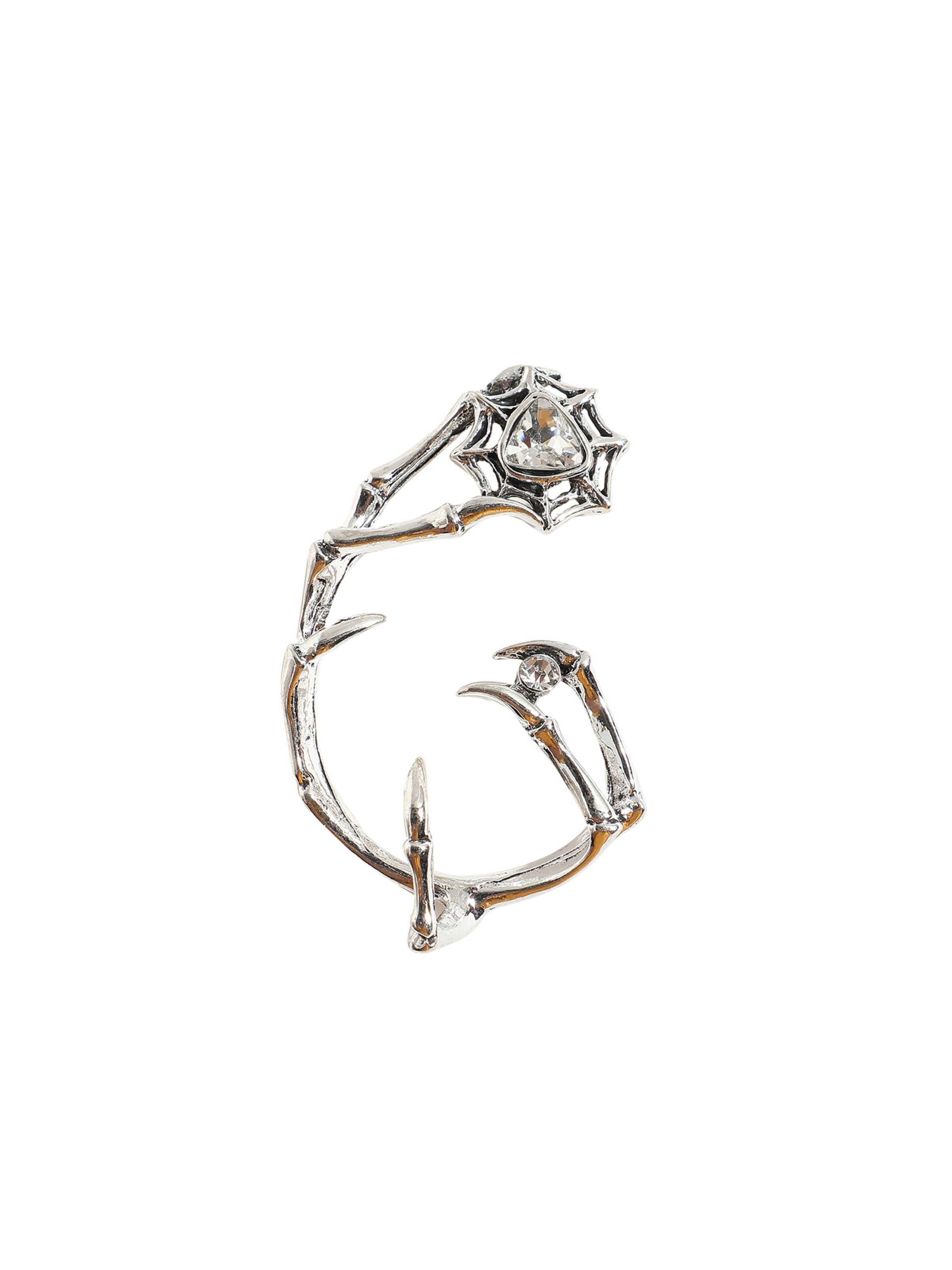 SOHI Náušnice - Strieborná: predná strana