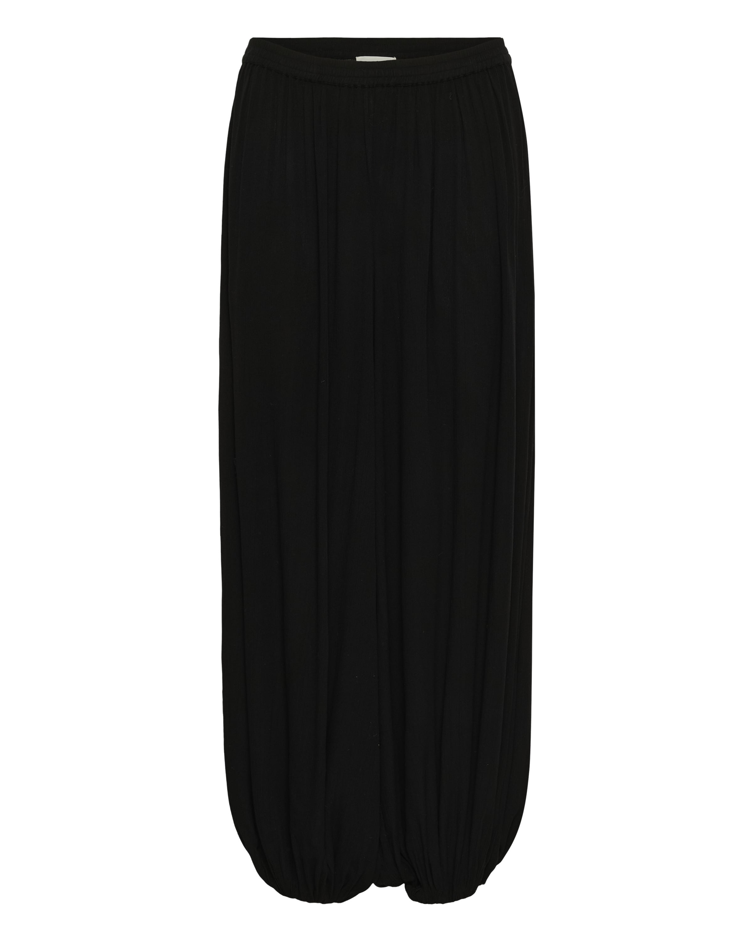 Pantalon 'Zaya' SOAKED IN LUXURY en noir : devant