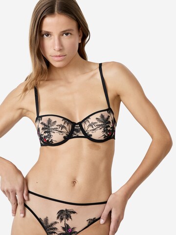 ETAM Balconette BH 'Gamme' in Schwarz