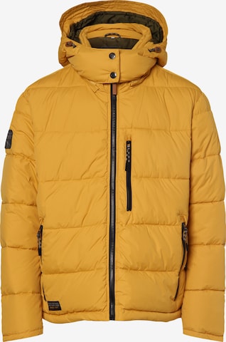 CAMEL ACTIVE Winter Jacket in Yellow: front