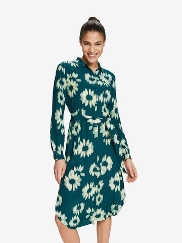 ESPRIT Blousejurk in Groen: voorkant