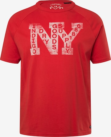 T-Shirt JP1880 en rouge : devant