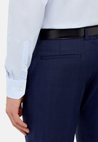 Boggi Milano Regular Fit Hemd in Blau
