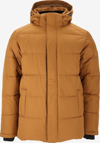 Whistler Outdoor jacket 'Atlas' in Brown: front