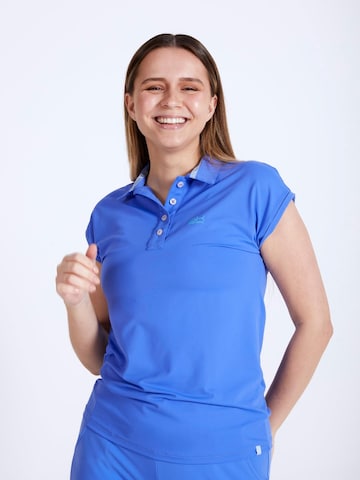 SPORTKIND Performance shirt 'Polo Shirt Loose-Fit' in Blue