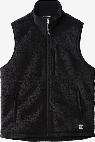 THE NORTH FACE Sports vest in Black: front