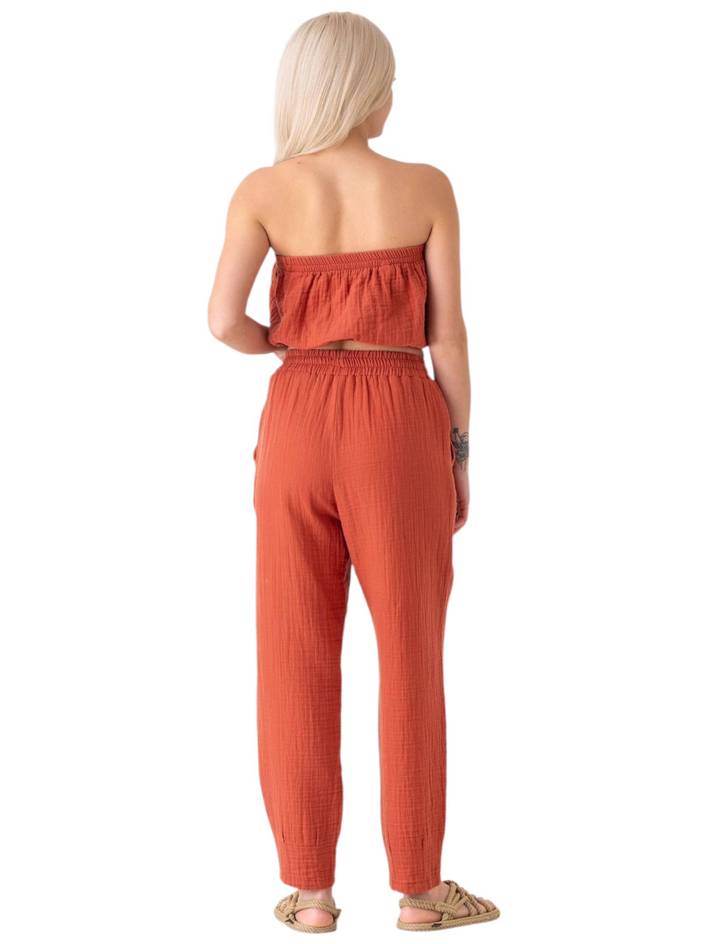 WENOR Wide Leg Bukser 'Eluna' i rød