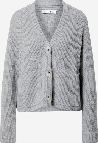 EDITED Knit Cardigan 'Lamis' in Grey: front