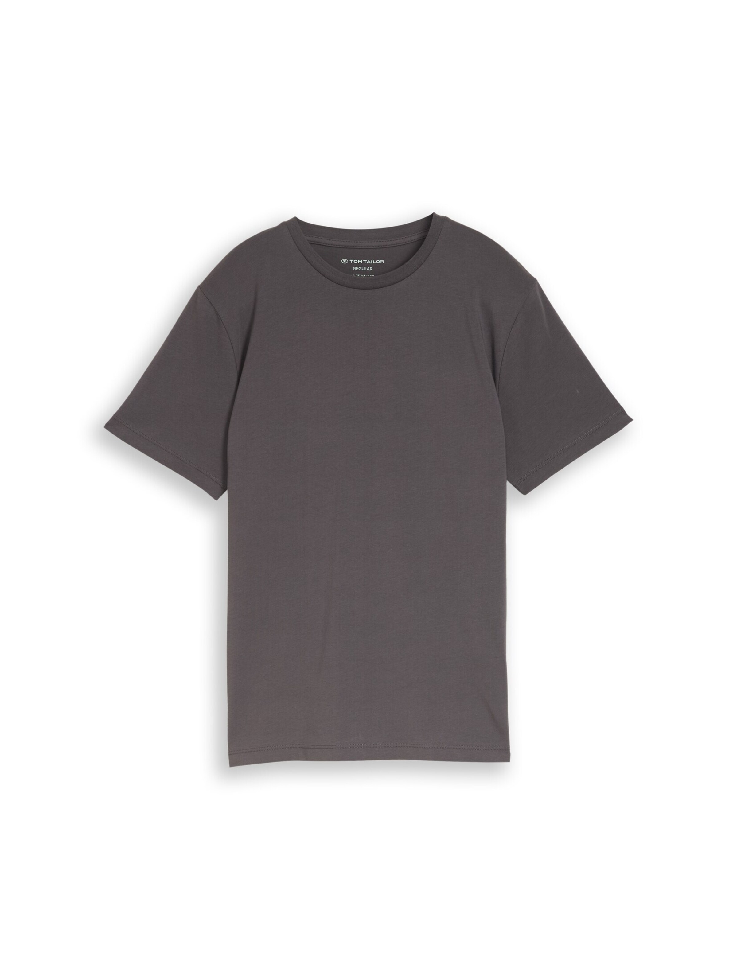 T-Shirt TOM TAILOR en gris : devant