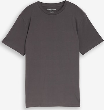 T-Shirt TOM TAILOR en gris : devant