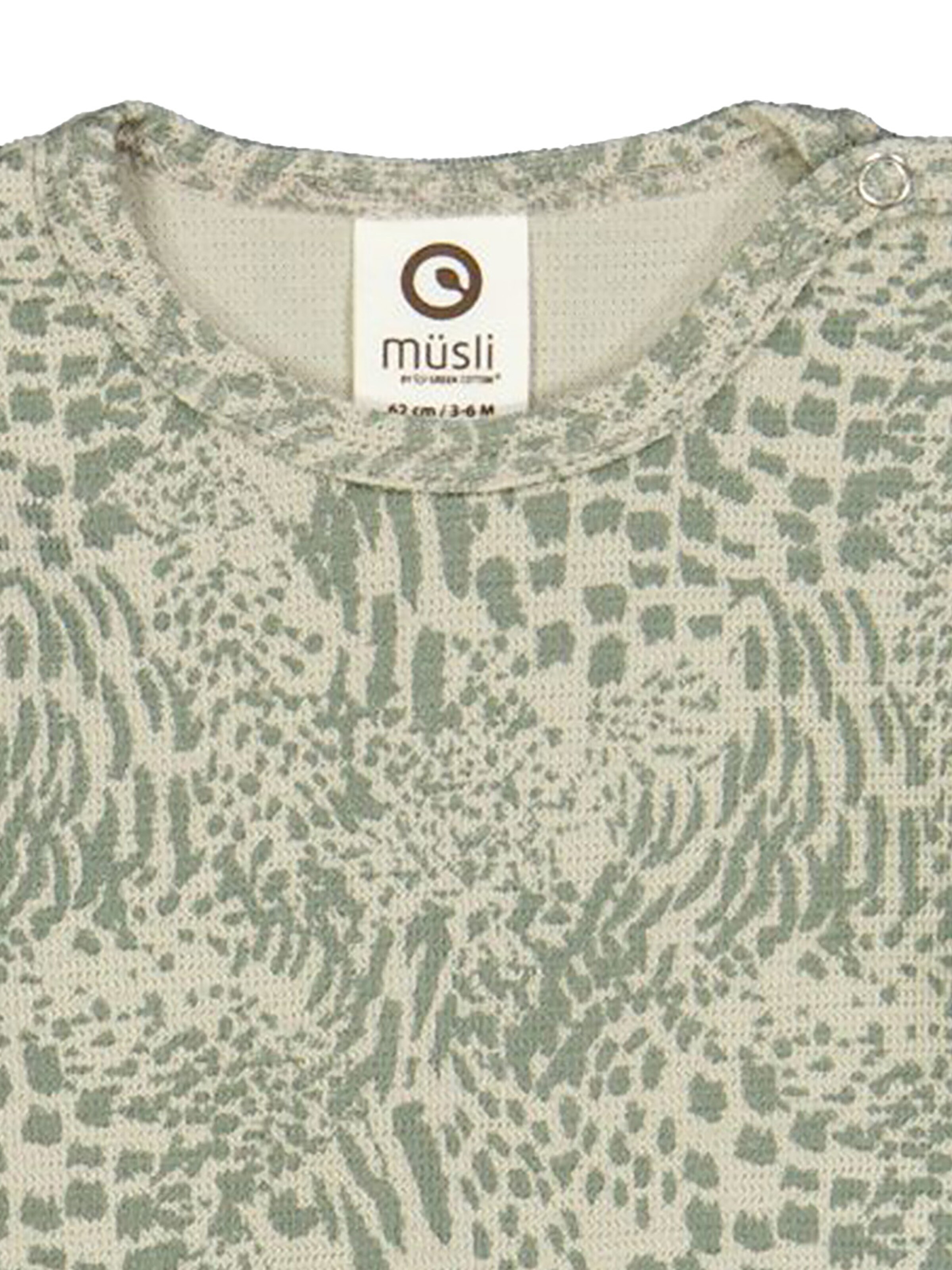 Müsli by GREEN COTTON - Camisola em verde