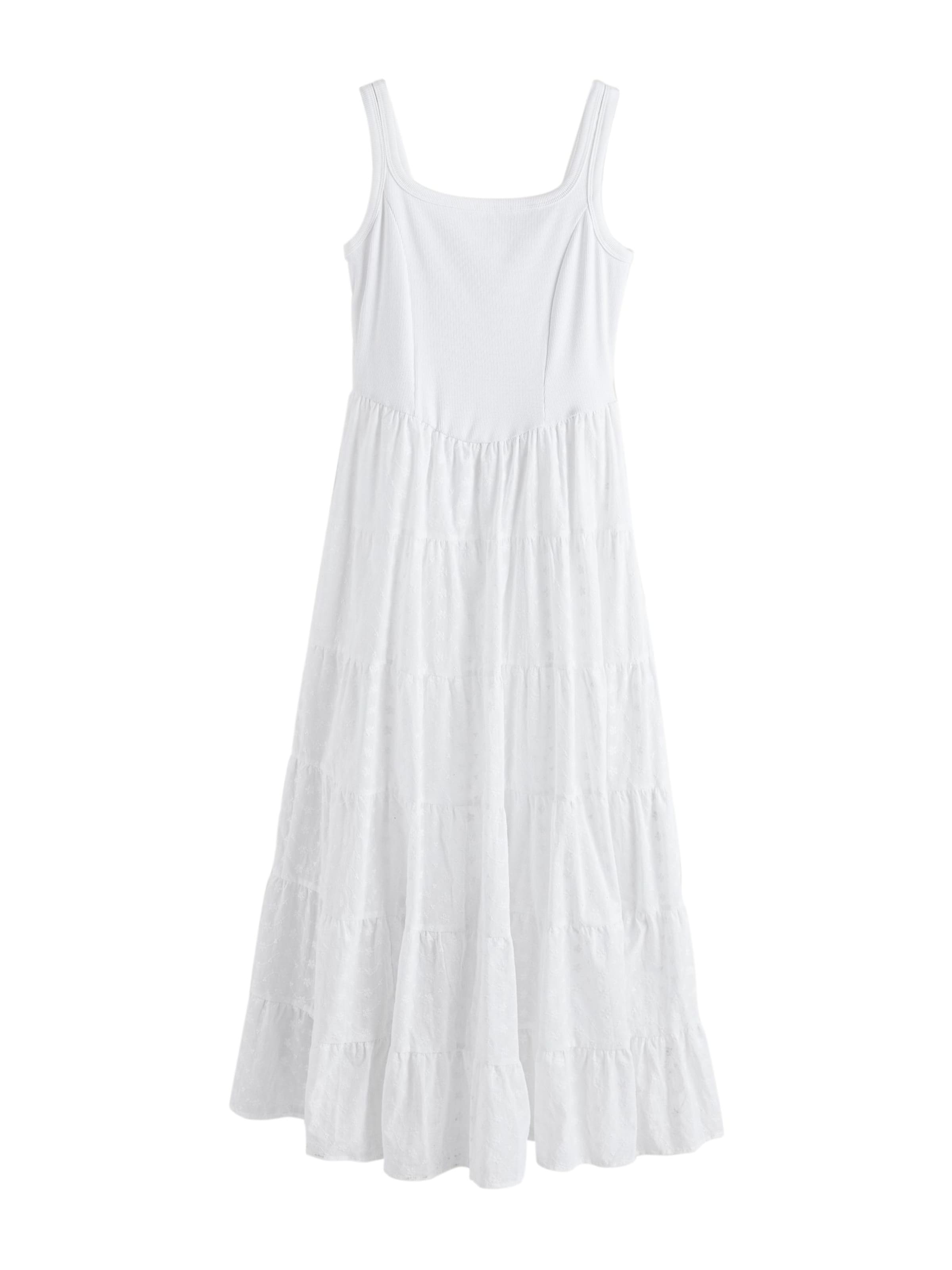 Robe Next en blanc : devant
