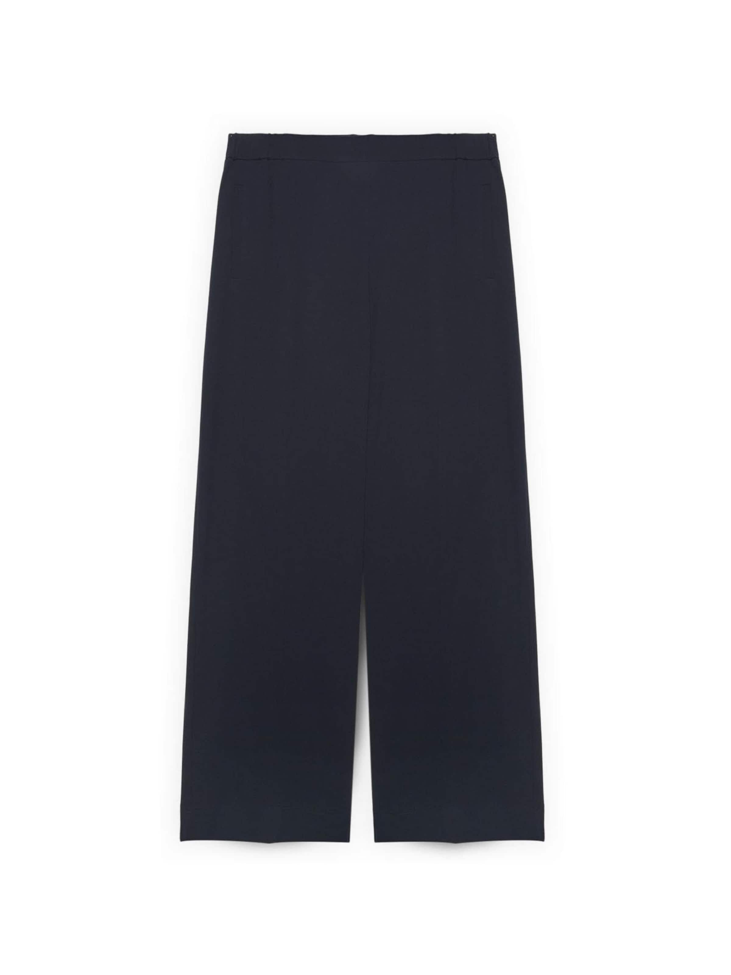 Fiorella Rubino Wide leg Broek in Blauw: voorkant