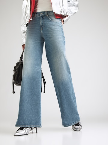DIESEL Wide Leg Jeans '1978 D-AKEMI' in Blau: Vorderseite