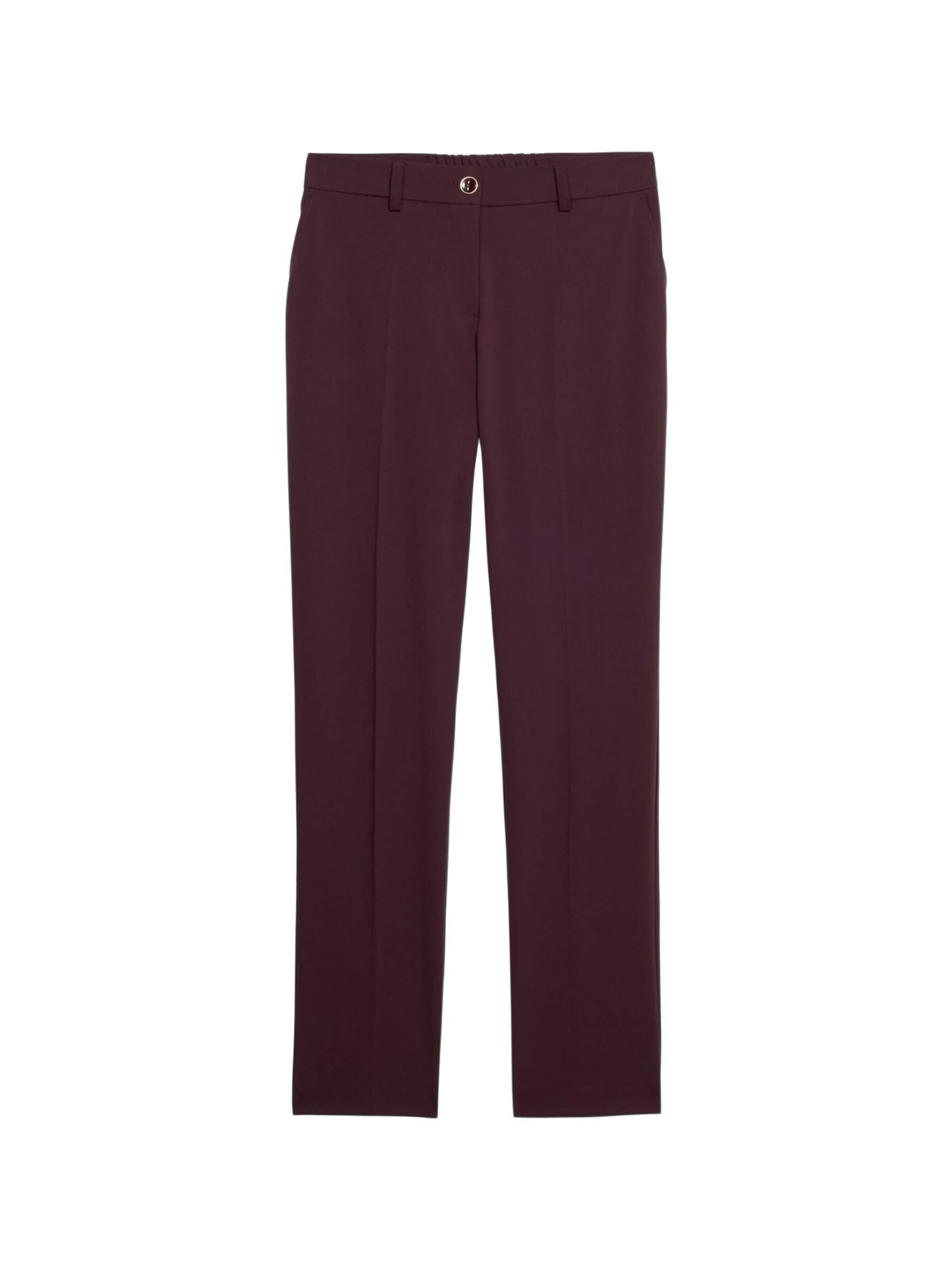 évasé Pantalon oltre en rouge : devant