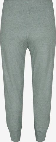 Tapered Pantaloni 'MELLIE' de la Zizzi pe verde