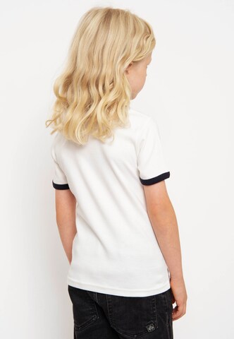 LOGOSHIRT Shirt 'Der kleine Maulwurf' in White