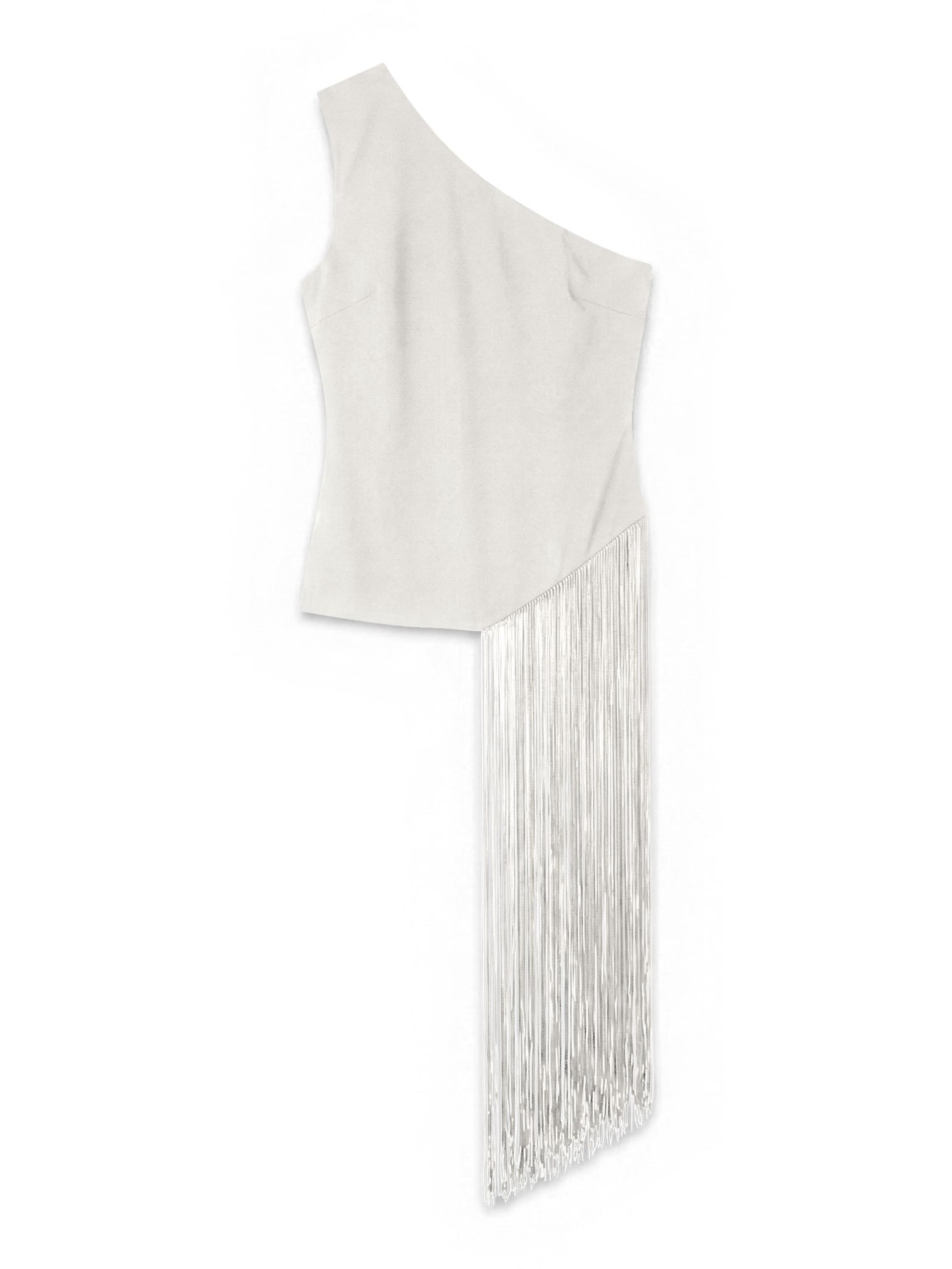 VERO MODA Overdel i hvid: forside