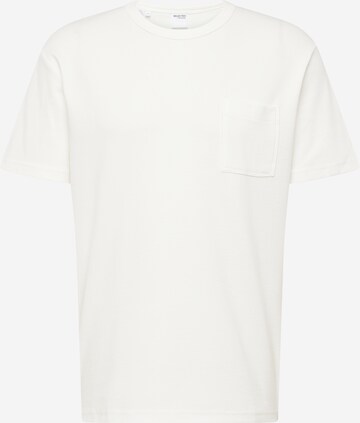 SELECTED HOMME - Camiseta 'SLHRELAXSEAN' en beige: frente