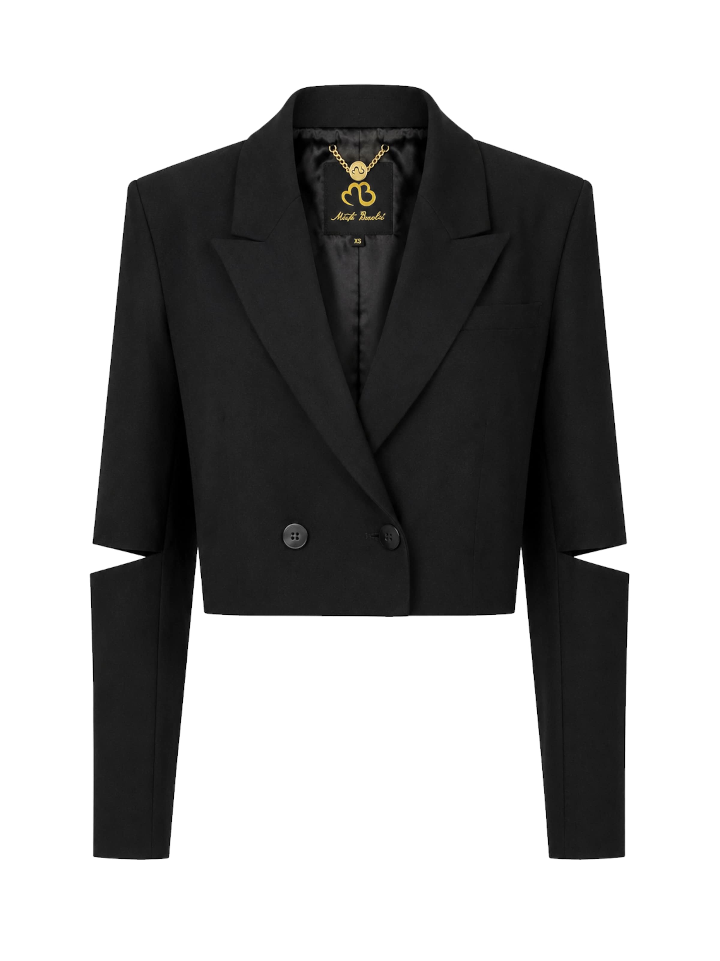 Blazer di MB by Marta Buzolic in nero: frontale