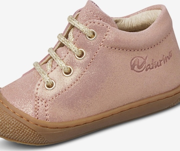 NATURINO Trainers 'COCOON ZIP' in Pink: front