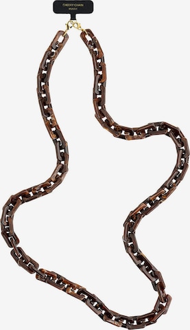 Cheeky Chain Munich Smartphone Case 'Kelly' in Brown: front