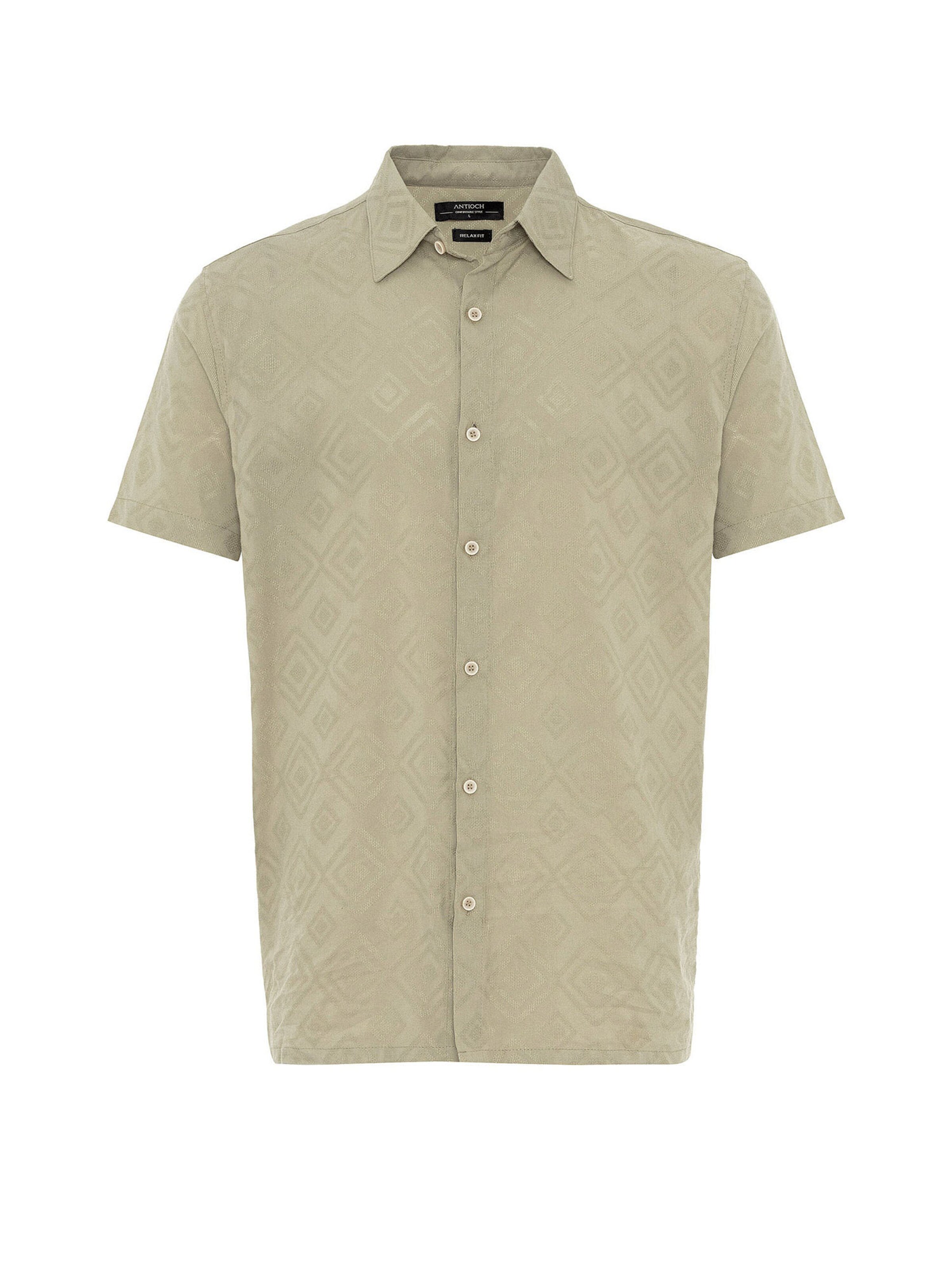 Antioch Regular fit Srajca | zelena barva: sprednja stran