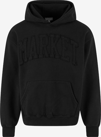 MARKET - Sudadera en negro: frente