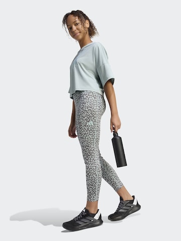 ADIDAS SPORTSWEAR - Skinny Pantalón deportivo 'Future Icons' en verde: frente