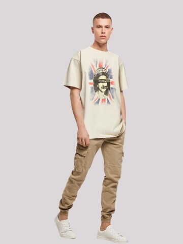 T-Shirt 'Sex Pistols God Save The Queen' F4NT4STIC en beige