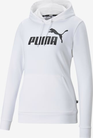 Sweat de sport PUMA en blanc : devant