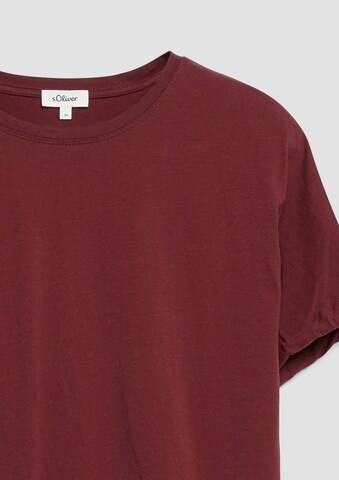 T-shirt s.Oliver en rouge
