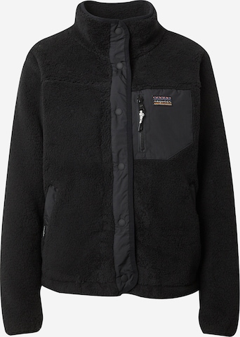 Ragwear Fleece Jacket 'APPOPIS' in Black: front