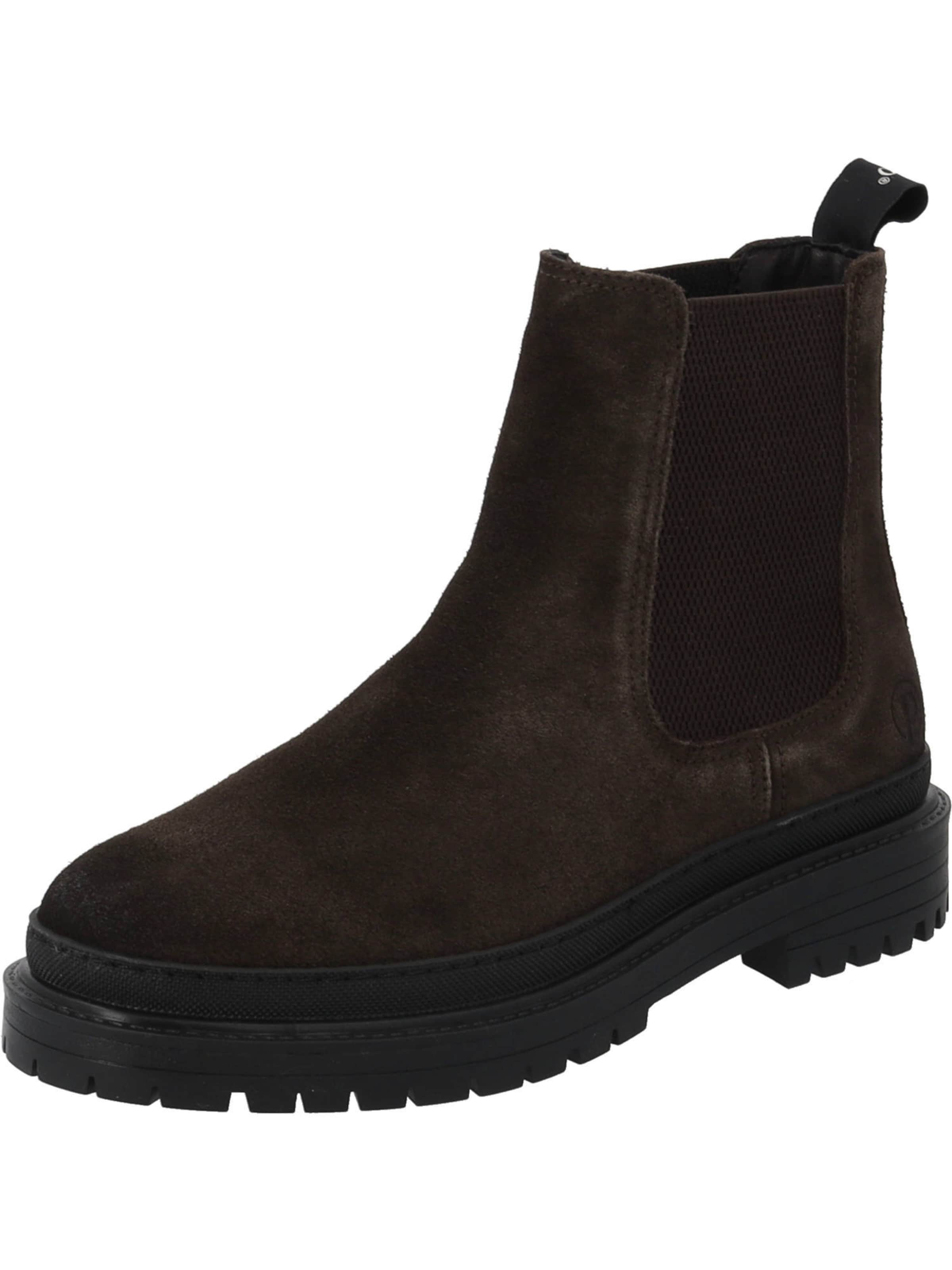 Palado Chelsea boots 'Kelros' in de kleur Donkerbruin, Productweergave