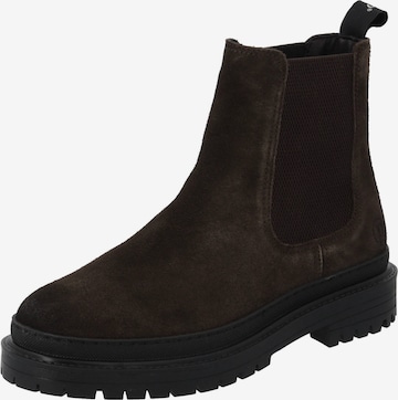 Palado Chelsea boots 'Kelros' in Bruin: voorkant