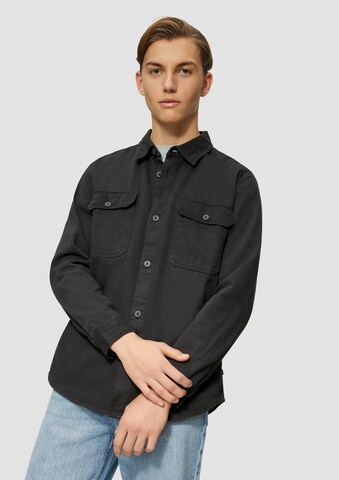 QS Regular fit Overhemd in Blauw: voorkant