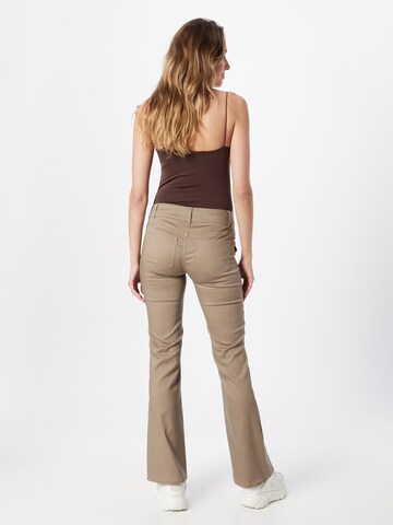 NLY by Nelly Flared Trousers in Beige