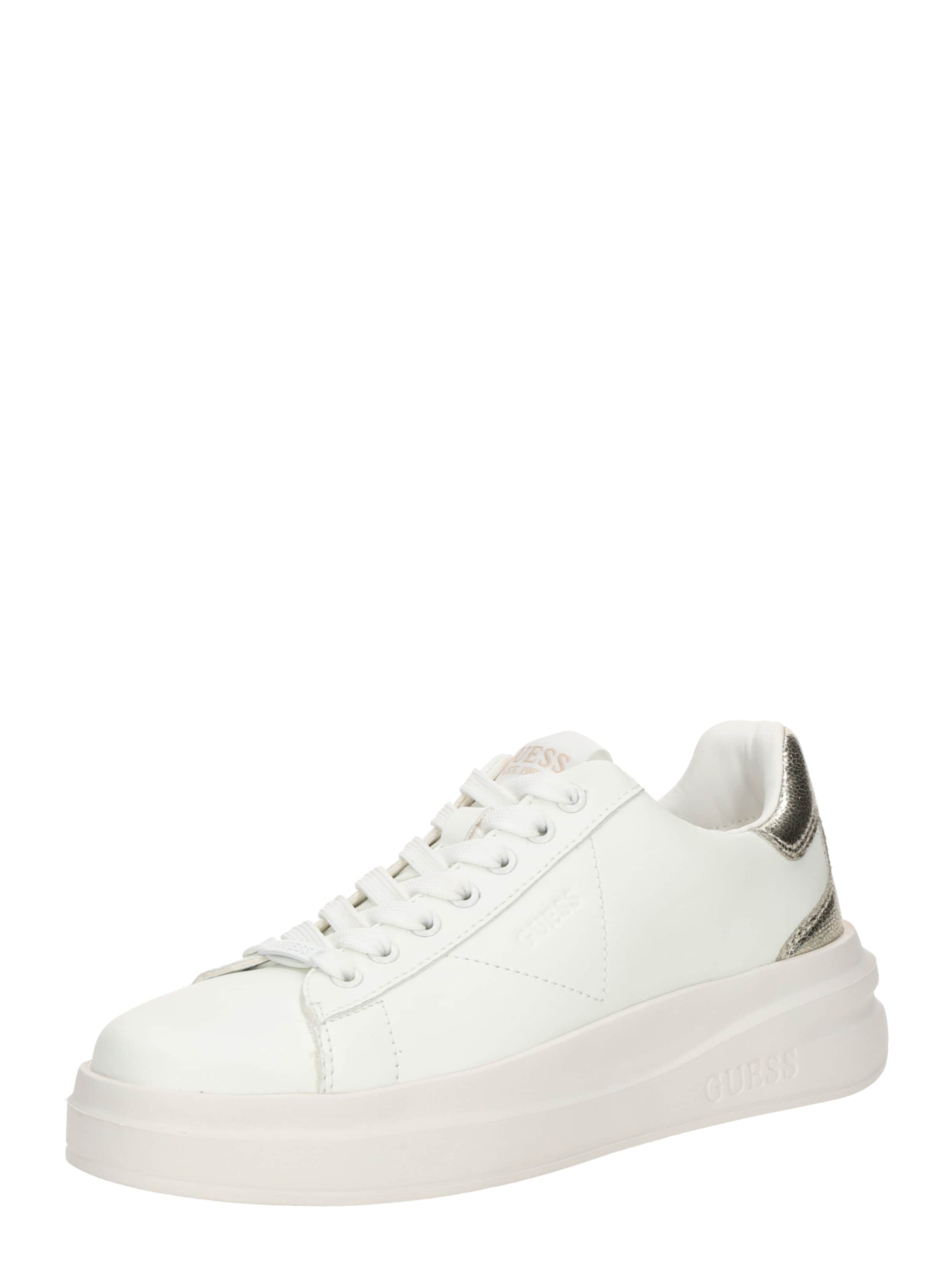 GUESS Platform trainers 'ELBINA' in White: front