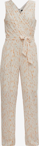 COMMA Jumpsuit in Beige: front