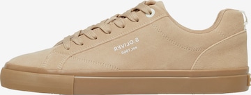Baskets basses s.Oliver en beige : devant