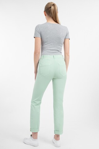 Recover Pants Slimfit Broek 'Colette' in Groen