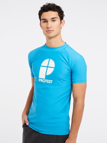 PROTEST Functioneel shirt 'PRTCATER' in Blauw
