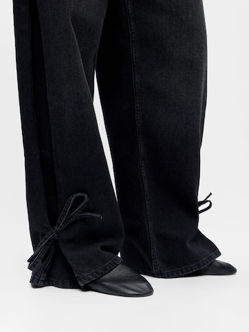 Wide Leg Jean OBJECT en noir