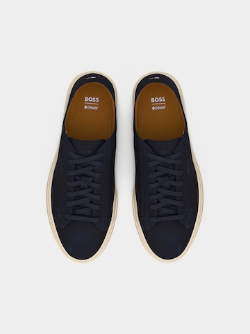 BOSS Sneakers laag 'Kieran' in Blauw