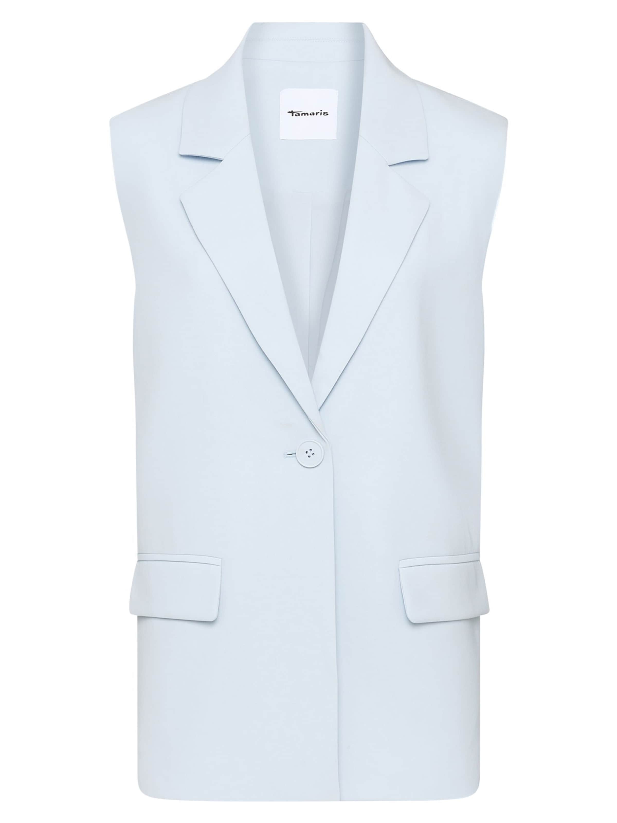 Tamaris Vest in Blue: front