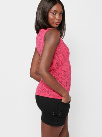 KOROSHI Top 'GURTBAND' in Pink