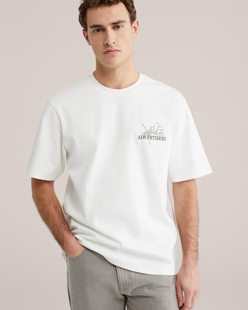 WE Fashion Μπλουζάκι σε λευκό